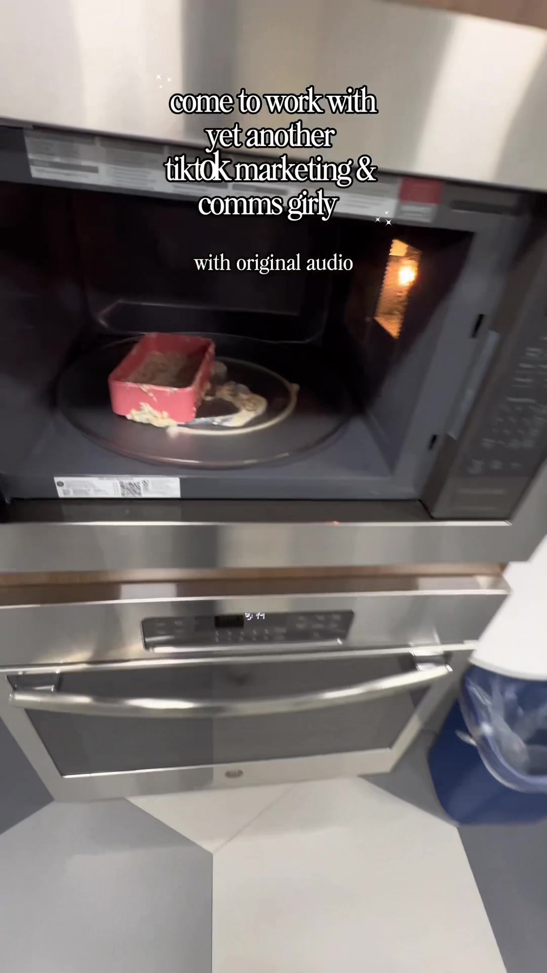 TikTok post by @shookmira for Bath & Body Works. Caption reads: [...] Professional Makeup @CLEVER FOX® @Bath &....