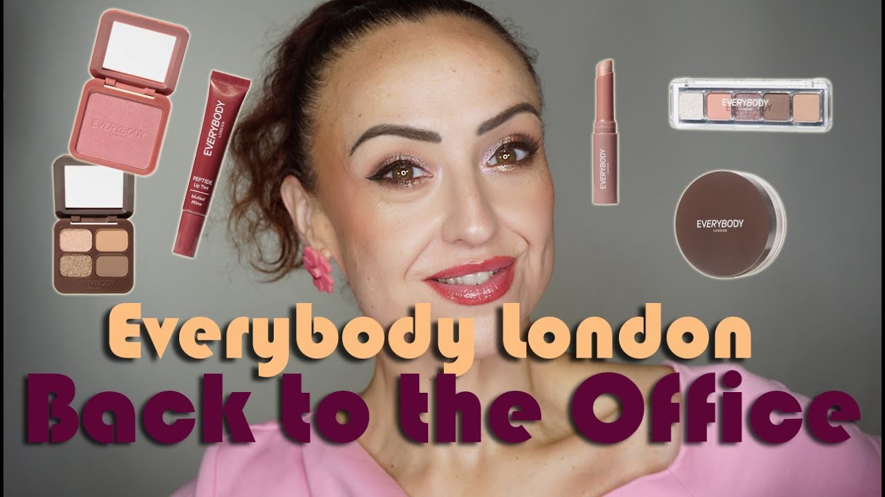 YouTube post by @bylauMK for ARGANOUR. Caption reads: New "BACK TO THE OFFICE" collection (Everybody....