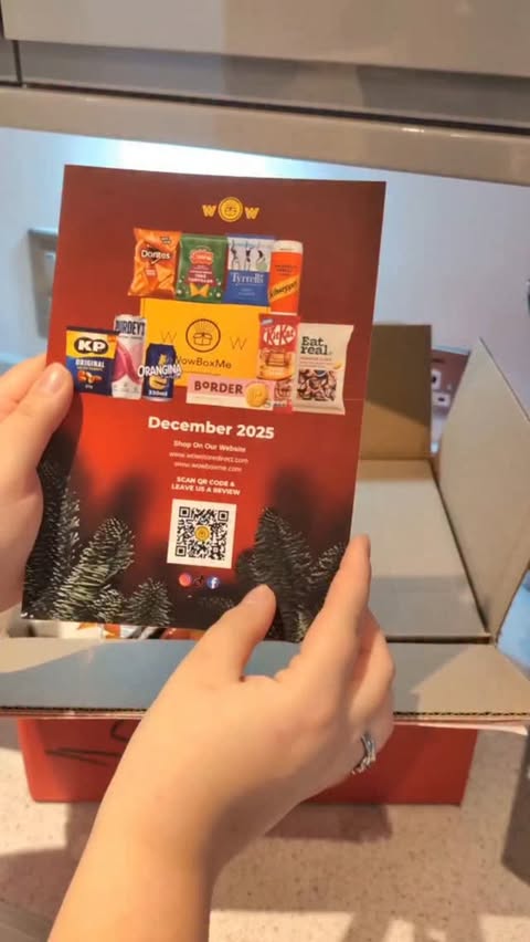 Instagram post by an influencer for WowBoxMe. Caption reads: The December @wowboxme didn't fail to disappoint.....