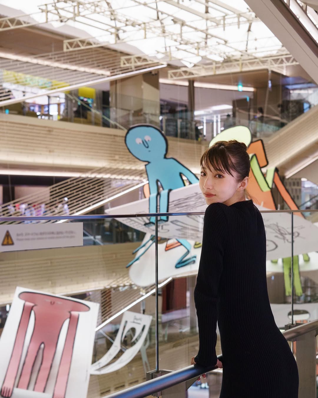 Instagram post by @nozo0806 for GINZA SIX. Caption reads: GINZA....