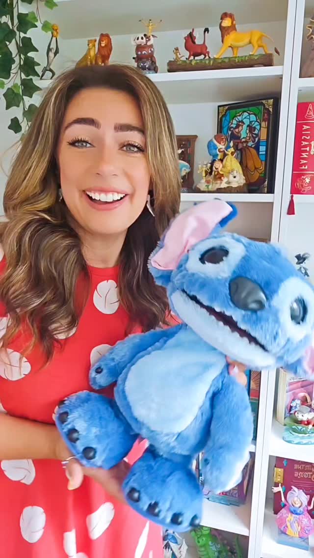 Instagram post by an influencer for Disney Store UK. Caption reads: [...] 💫 Available now at @Disneystoreuk #JustPlay....