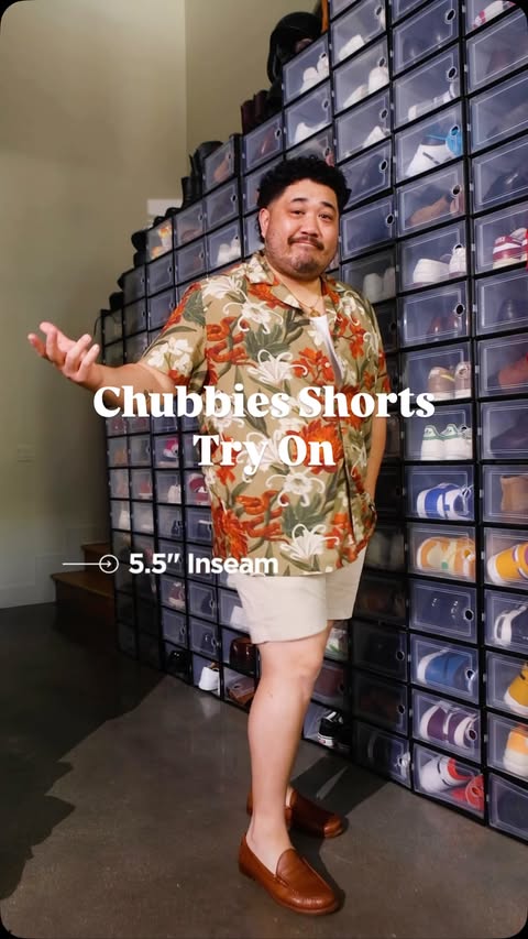 Instagram post by @nickurteaga for Chubbies. Caption reads: Sky’s out thighs out! @Chubbies just sent over....