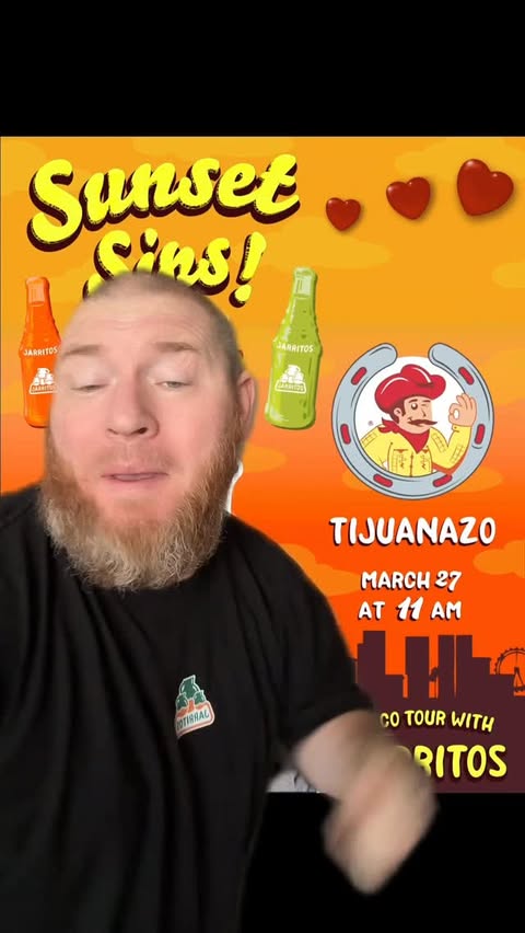Instagram post by @kerrymann81 for Jarritos. Caption reads: 10/10 you guys come hang out with me @jarritos and....