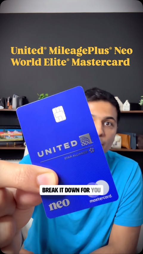 Instagram post by @milesbeyondborders for Neo Financial. Caption reads: 💬Comment UNITED and I’ll send you the full....
