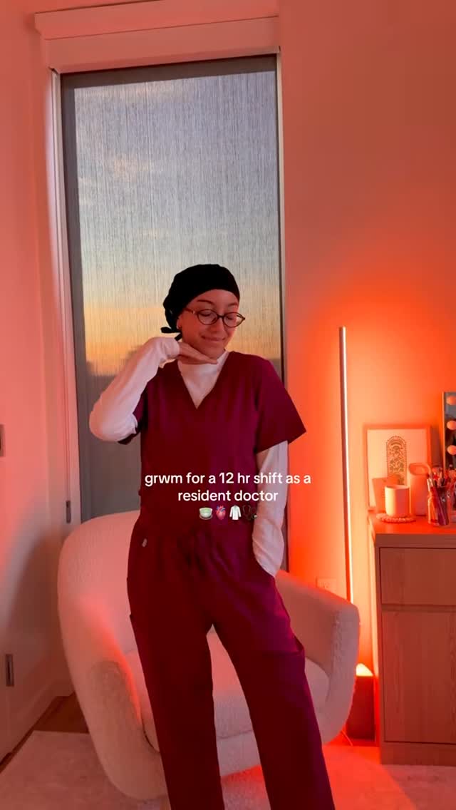 Instagram post by @arhemb for Hanes. Caption reads: [...] for a shift as a resident doctor in my....