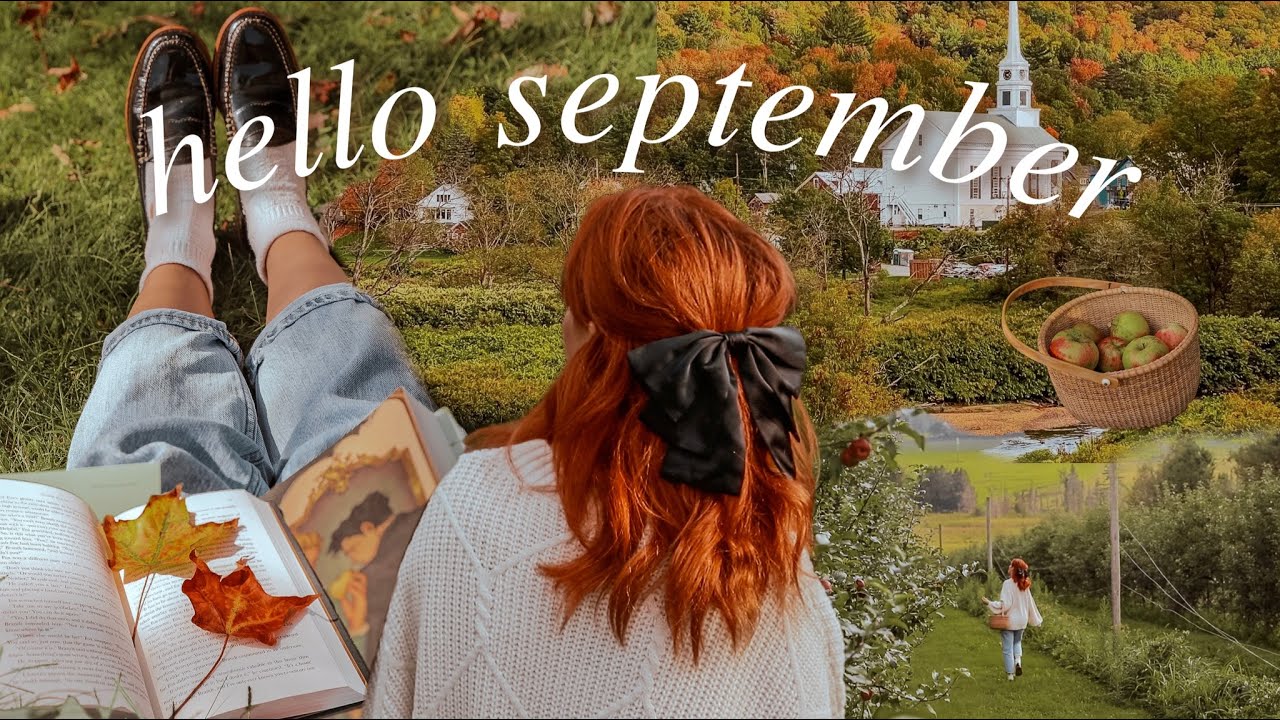 YouTube post by @DarlingDesi for greybandit. Caption reads: Hello, September 🍂 *apple picking, fall baking,....