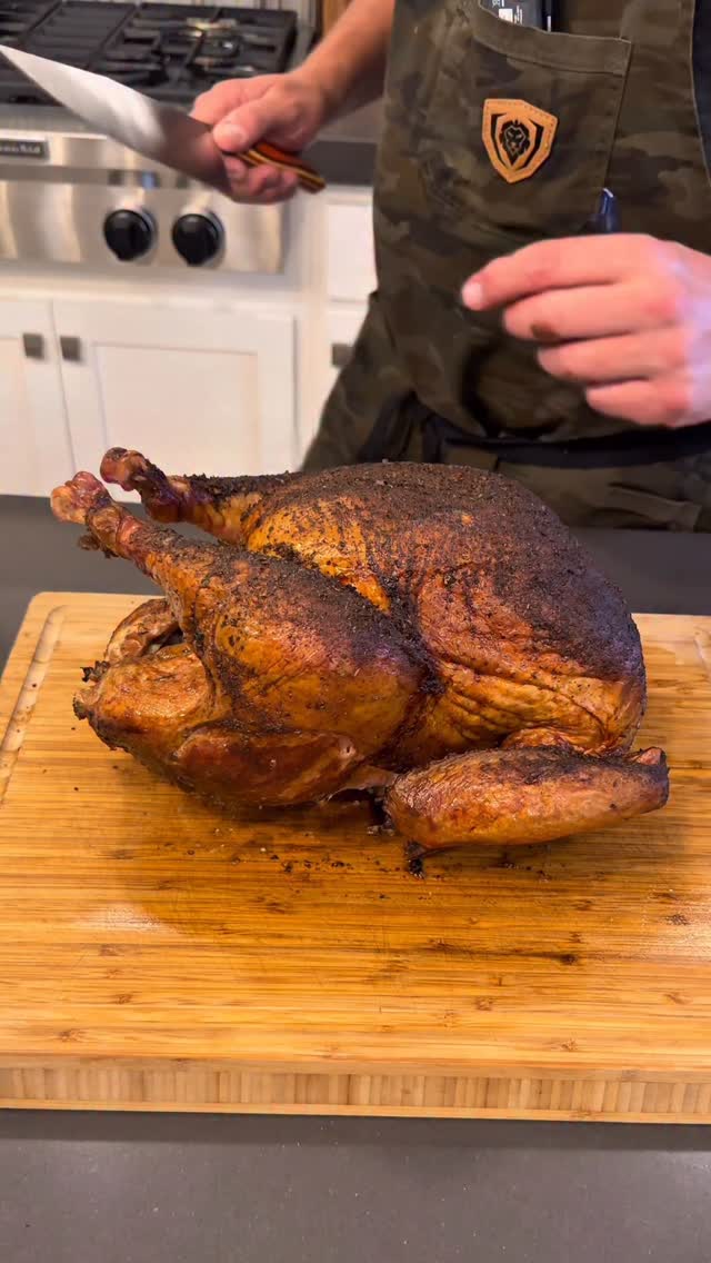 Instagram post by @svenddiesel for Traeger Grills. Caption reads: 🔥 TURKEY TIME IS HERE 🔥

From brine to bird,....