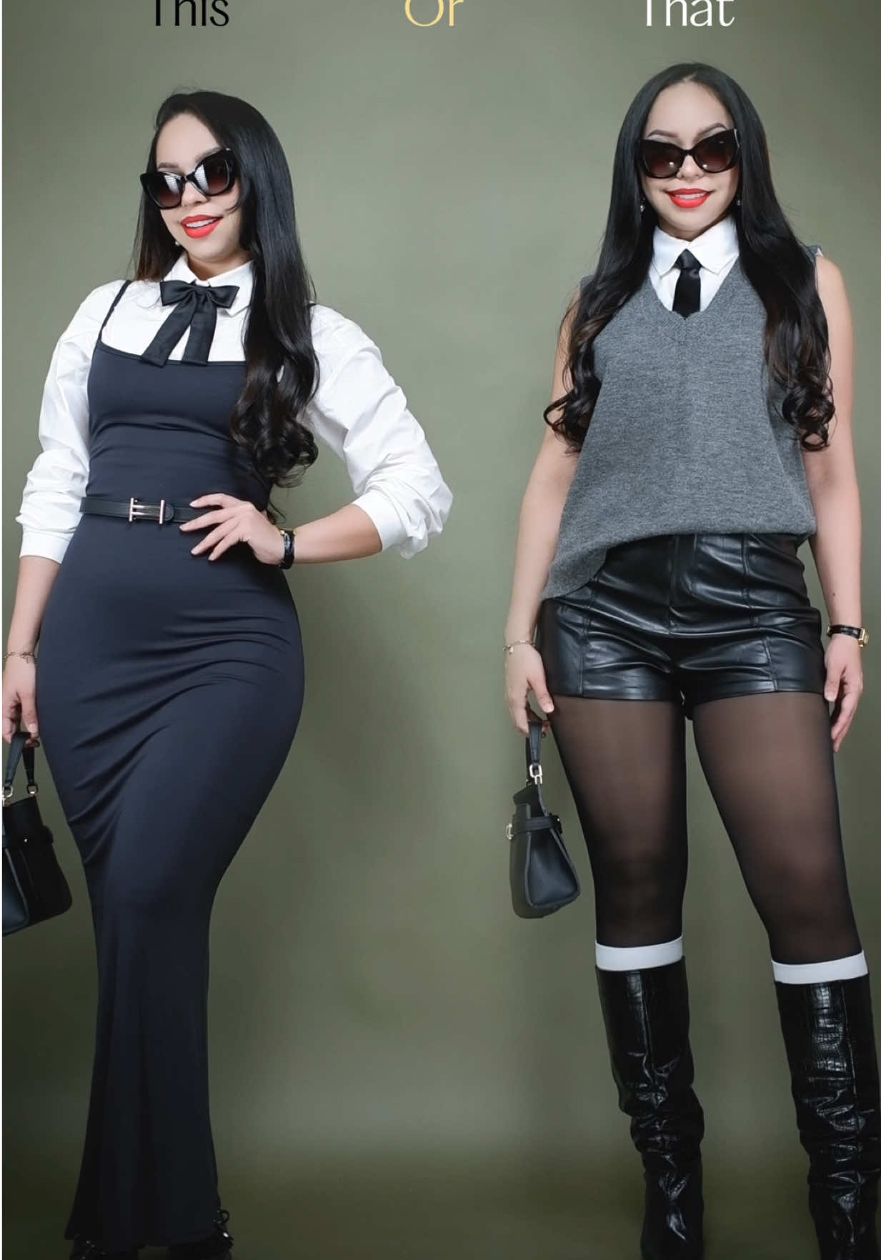 TikTok post by @nadia.criss for Shein. Caption reads: [...] promo limitada! Compra lo más trendy en....