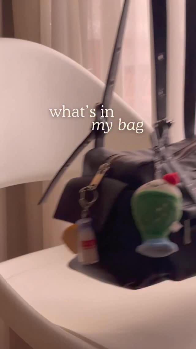 Instagram post by @sleepy.tofu for Paperlike. Caption reads: my going out bag! bc i actually touched grass this....