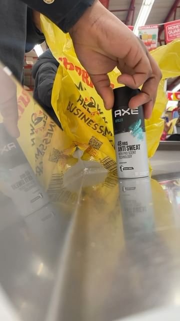 Instagram post by @makhubo_thechef for ShopRite. Caption reads: 🔥 Get Ready for the Ultimate AXE Shoprite....