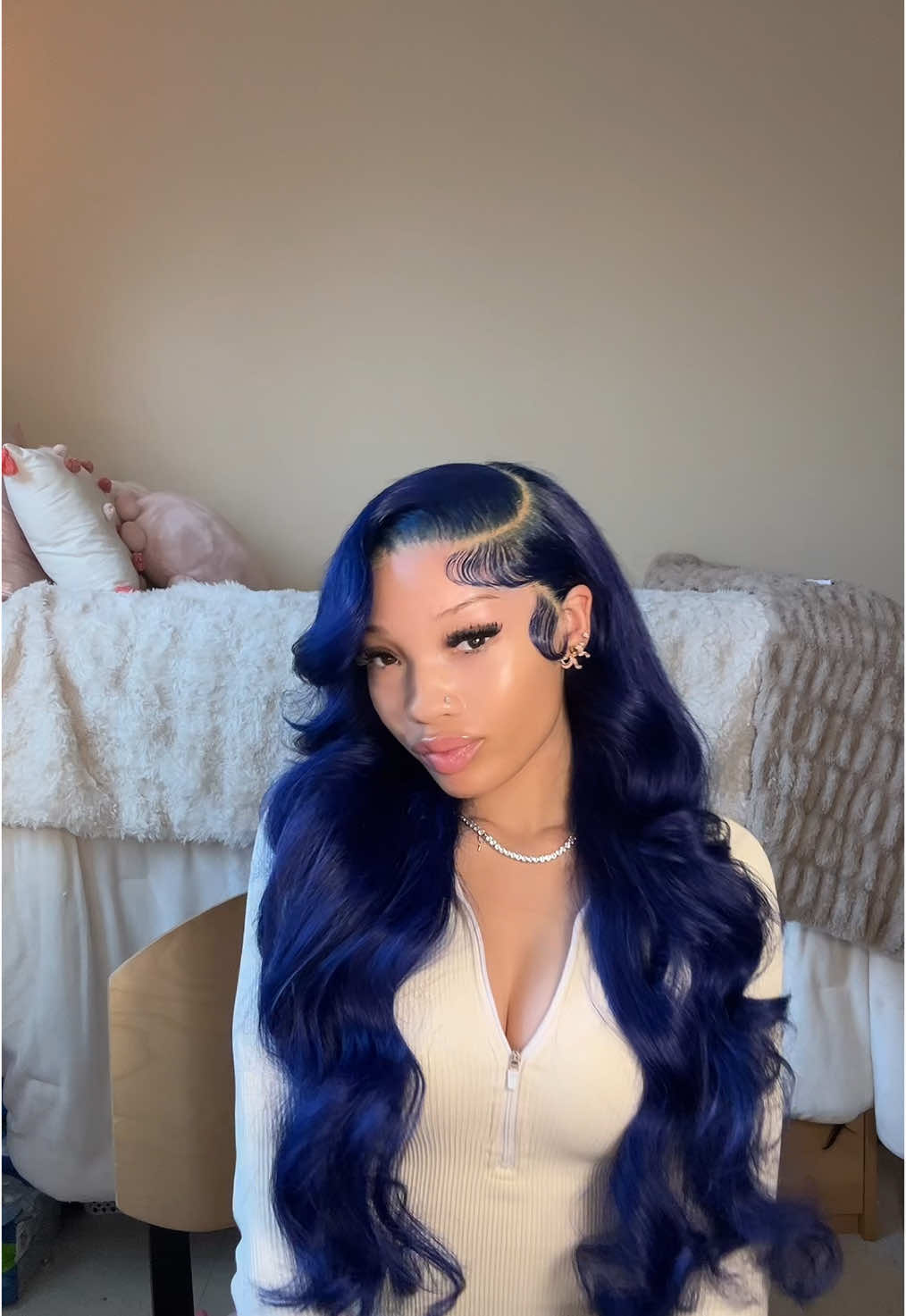 TikTok post by @yaniyahhh for Eullair. Caption reads: @eullair hair @eullair hair shop  y’all i look....