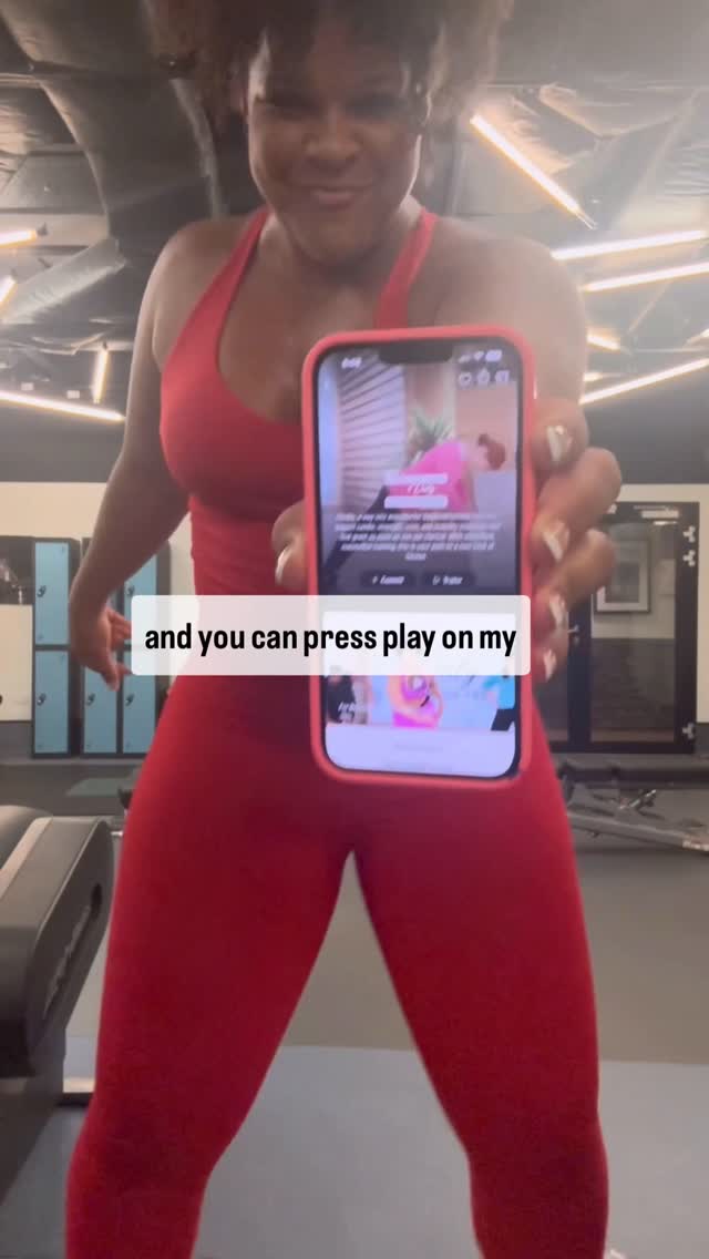 Instagram post by @thecurvygirltrainer for BODi. Caption reads: [...] workouts can’t depend on perfect timing.....