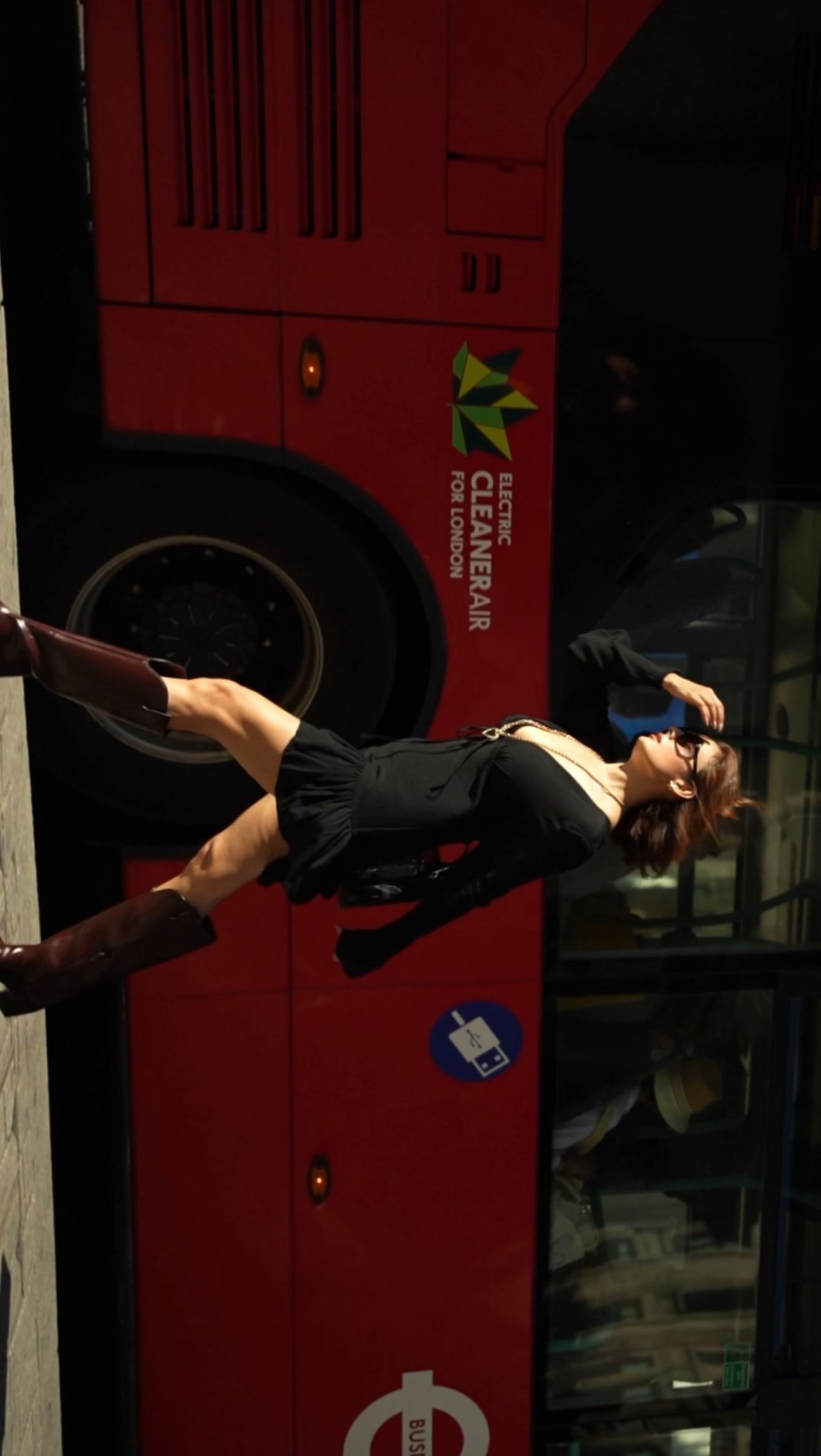 Instagram post by @danicamoadi for Marc Jacobs. Caption reads: Casually strolling down the streets😎....