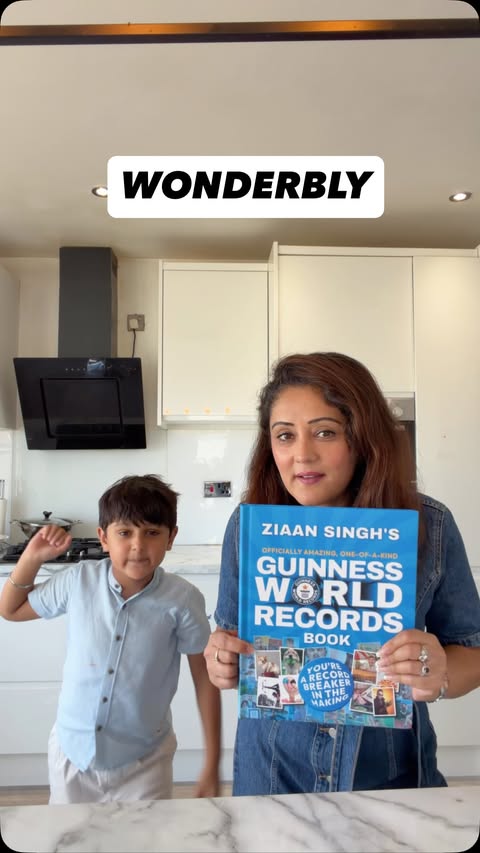 Instagram post by @the_singhs for Wonderbly. Caption reads: #ad #WonderblyPartner I gave my six-year-old a....