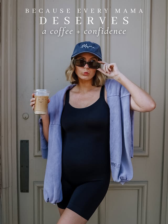 Instagram post by @freshprinceofbuhlaire for Shapermint. Caption reads: [...] a coffee & confidence 😉💁🏻‍♀️ @shapermint....
