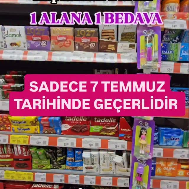 Instagram post by @indirimitakipedenadamheryerde for Migros. Caption reads: @migros_tr #@migros #kesfet #kesfetteyiz #kampanya....
