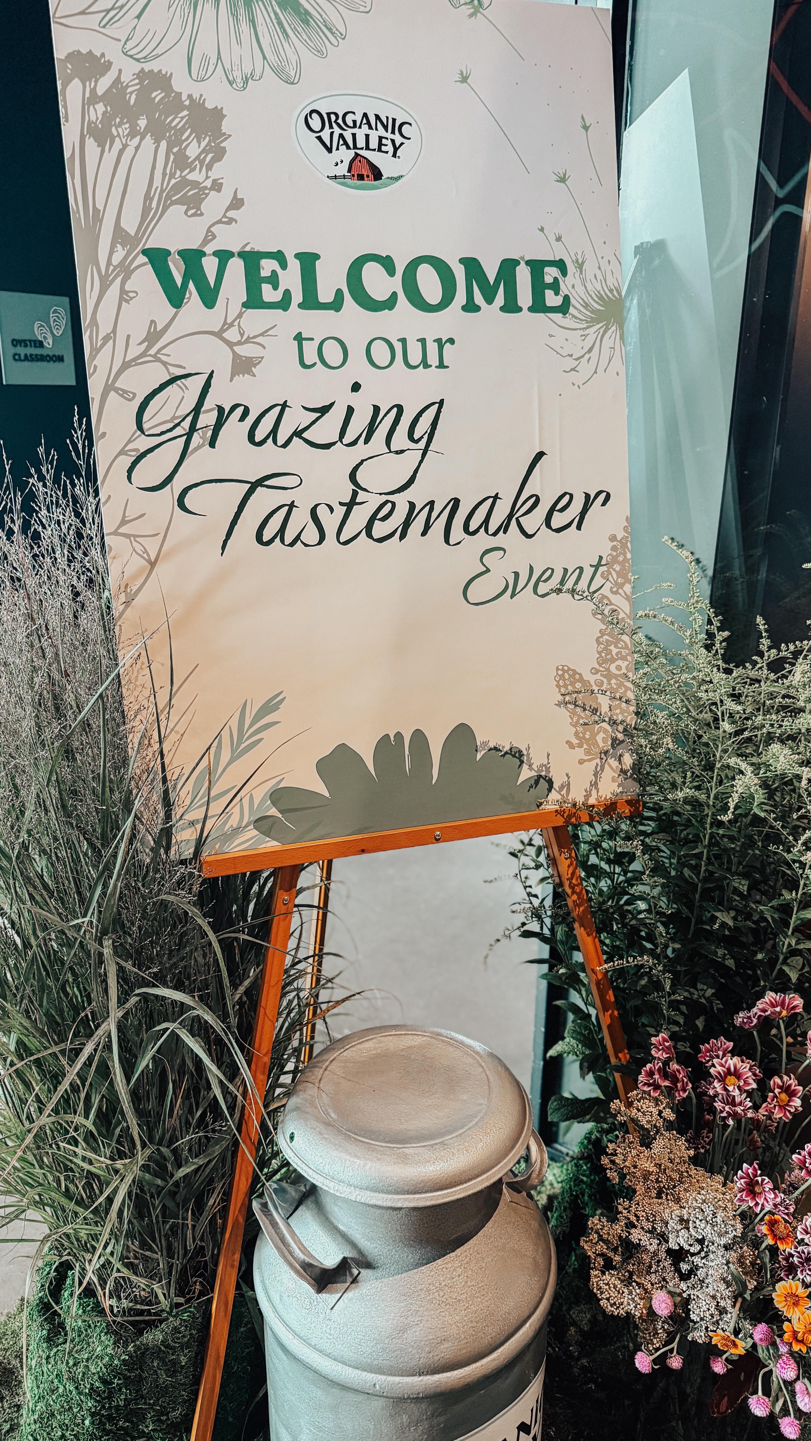 Instagram post by @perfectly_redefined for Organic Valley. Caption reads: #ad Do your food and products need to be organic?....