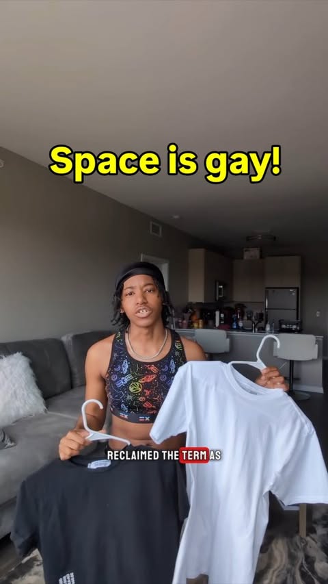 Instagram post by @the_astro_stud for TomboyX. Caption reads: [...] prints at the links in my bio or on....