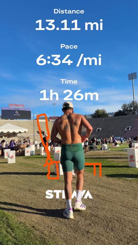 Instagram post by @isaacb.rich for Gymshark. Caption reads: [...] big to take it easy unfortunately....