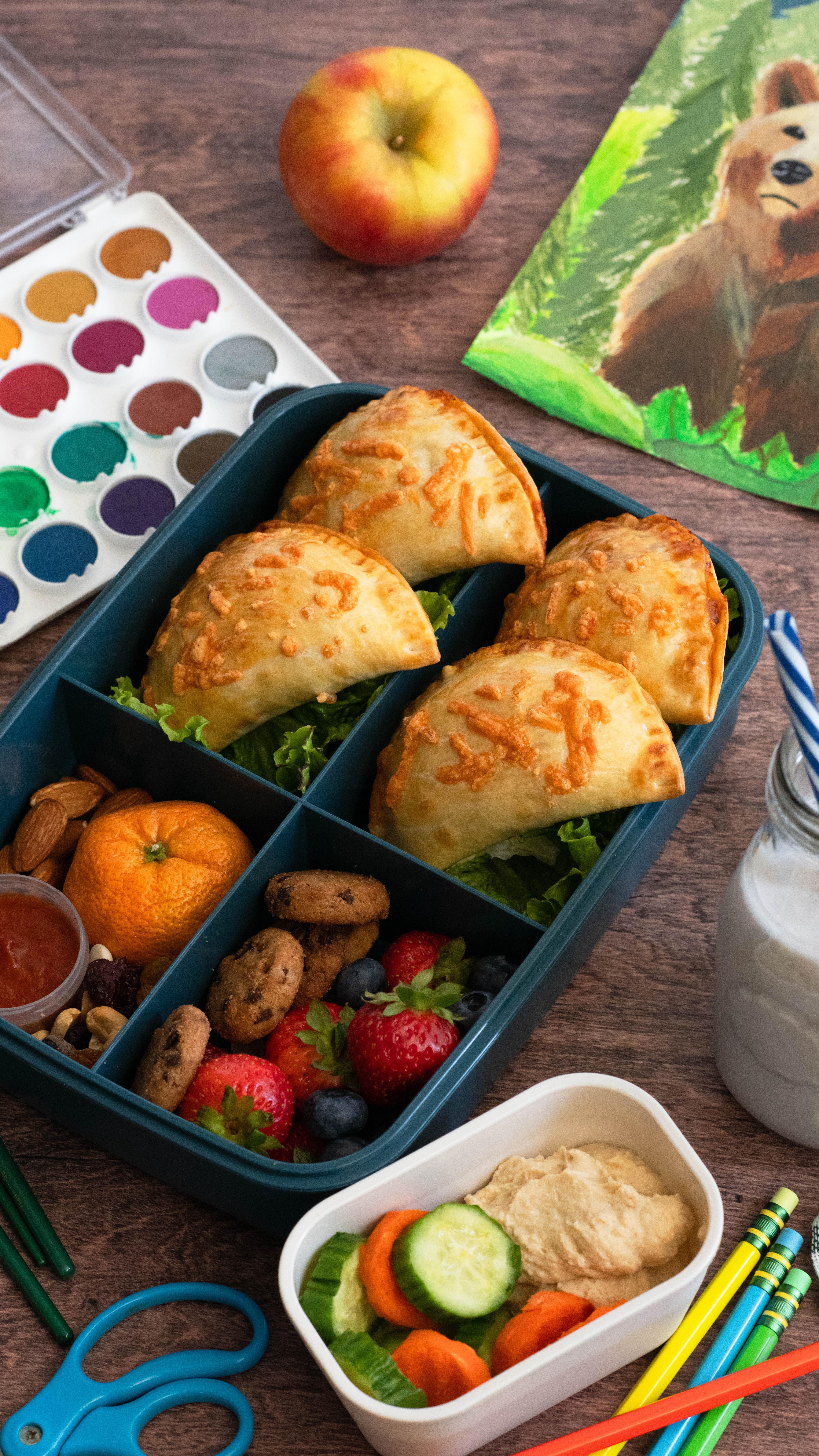 Instagram post by @nibblesnfeasts for Real California Milk. Caption reads: Back to School means it’s time for meals that are....