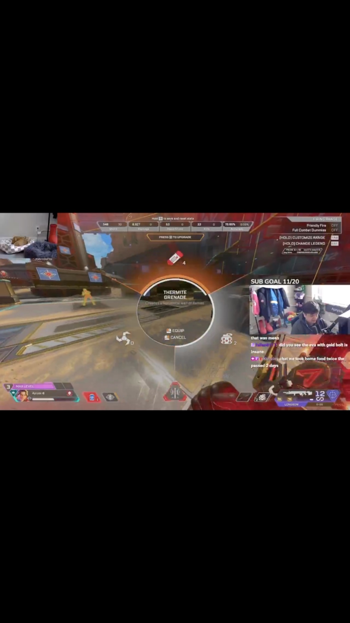 Instagram post by @mayor_of_fps for Apex Legends. Caption reads: bros gonna be insane for in-game 

OP: Apryze.