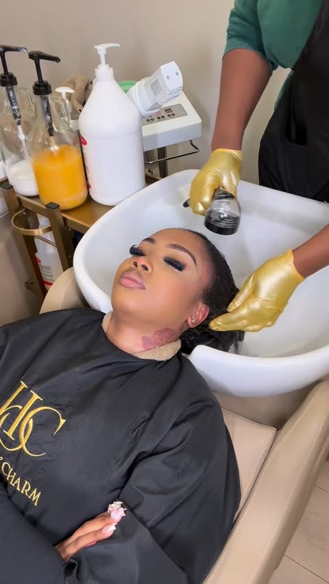 Instagram post by @leorasqueendome for Nadula. Caption reads: [...] baby my girl @muvacharm got me right 😍shop....