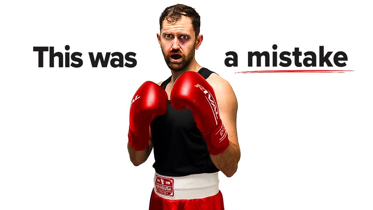 YouTube post by @GoalGuys for David Protein. Caption reads: I Tried to Become a Boxer in 12 Weeks.