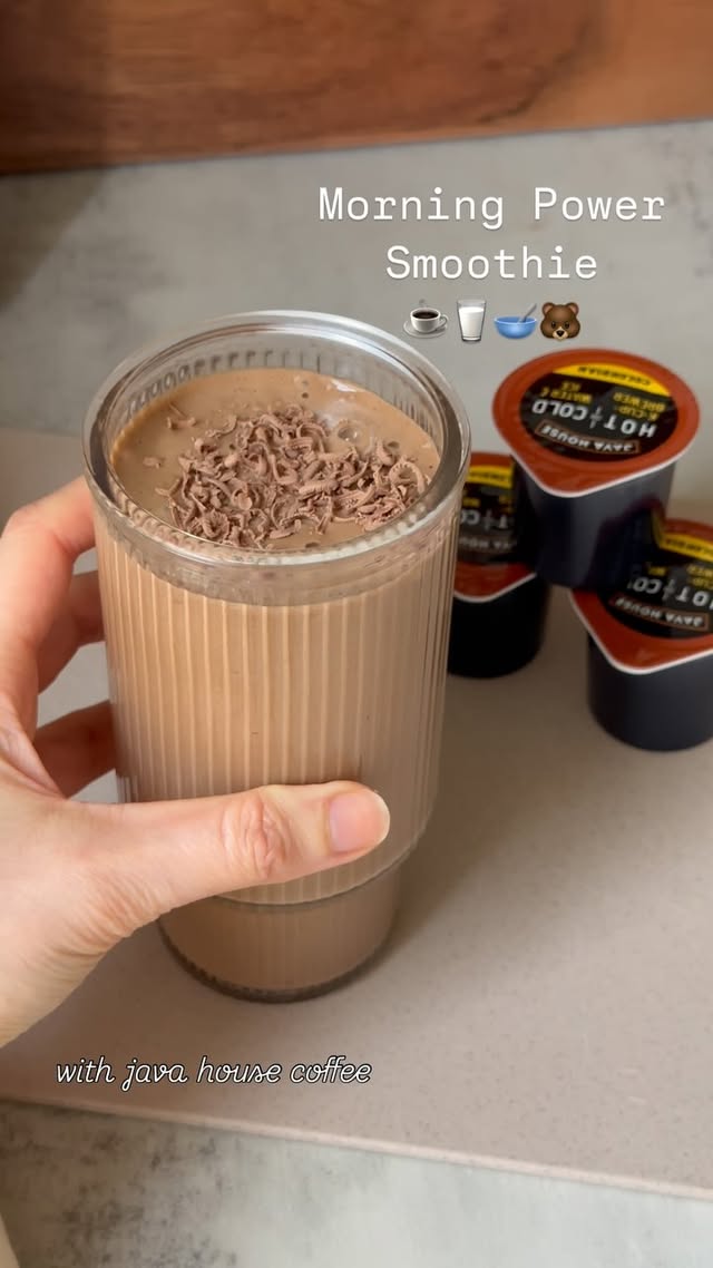 Instagram post by @handesguven for Java House. Caption reads: [...] need with the smooth, bold taste of Java....