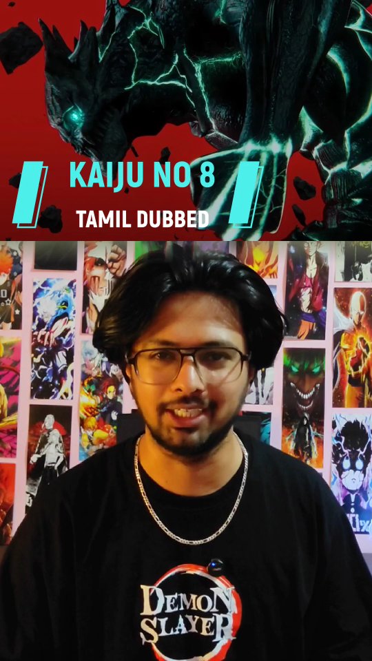 Instagram post by @playtamildub for Crunchyroll. Caption reads: Monsters 🔥

Anime : Kaiju No 8 season 2 
OTT :....