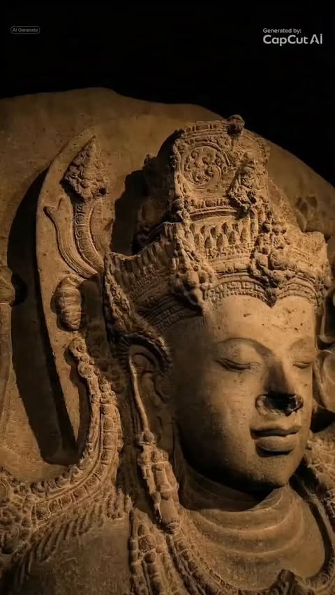 Instagram post by @ainusantara for CapCut. Caption reads: Dimanakah mahkota Majapahit? 

Part 1:....