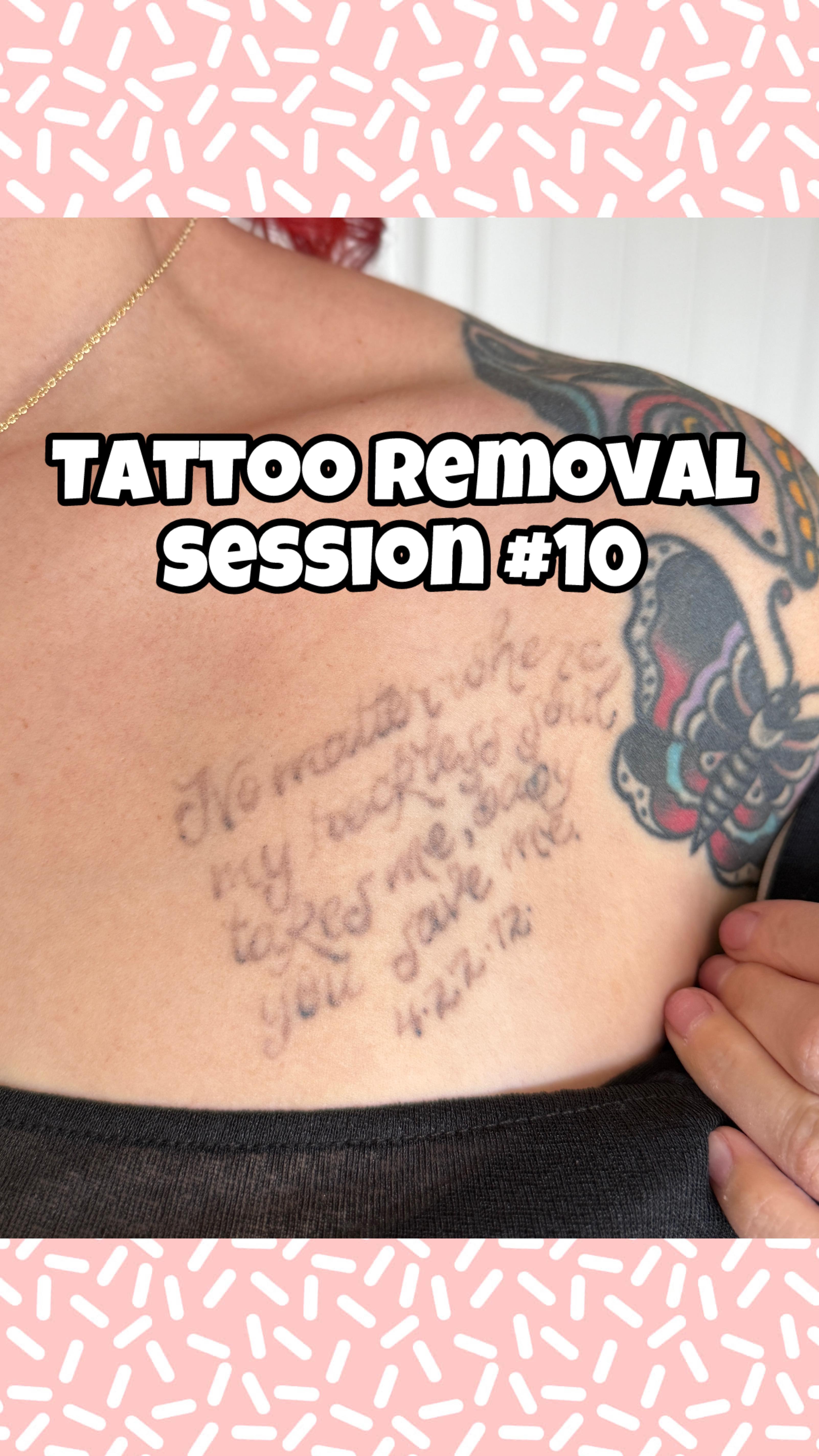 Instagram post by @therealashleyta for Removery. Caption reads: It’s been a minute since I’ve shared an update on....