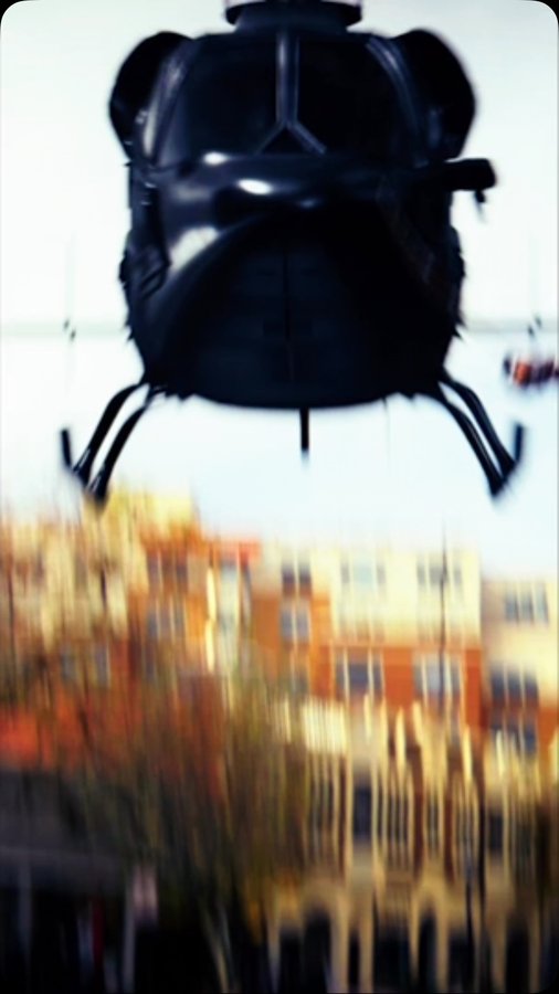 Instagram post by @anthonymackie for American Family Insurance. Caption reads: Go behind the scenes as two symbols of protection....