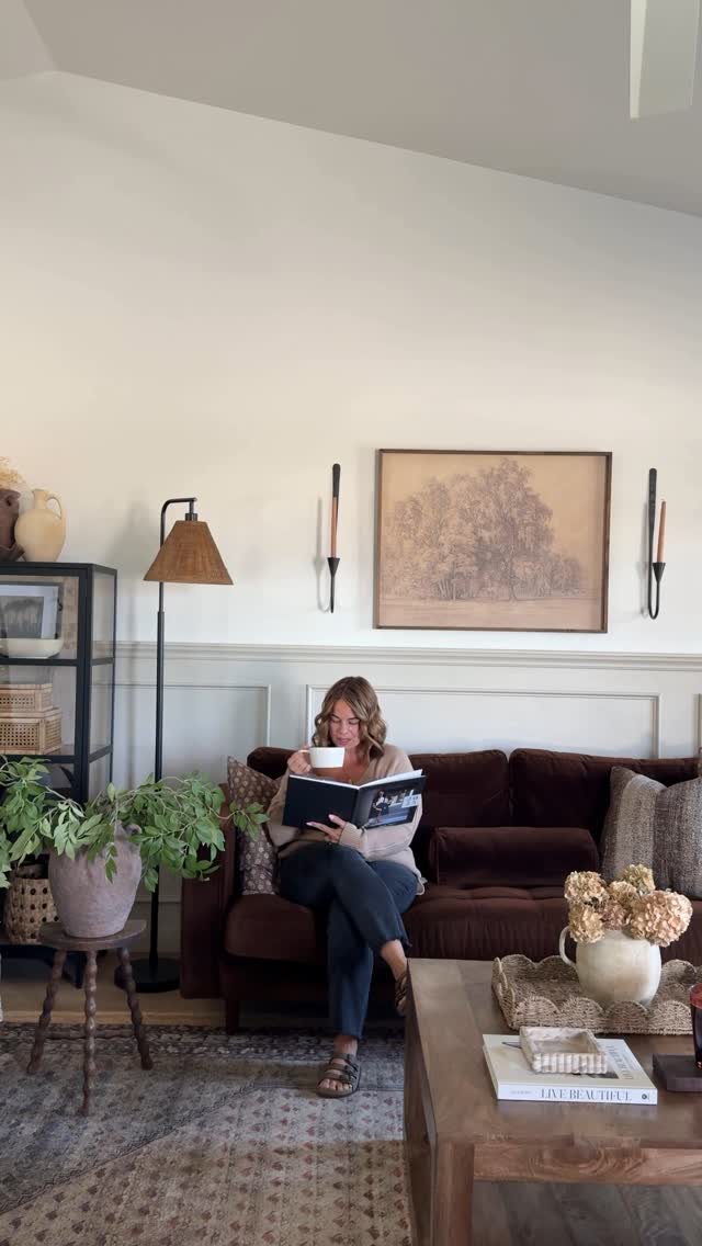 Instagram post by @theresachristinehome for Mixbook. Caption reads: I wanted something special to showcase my....