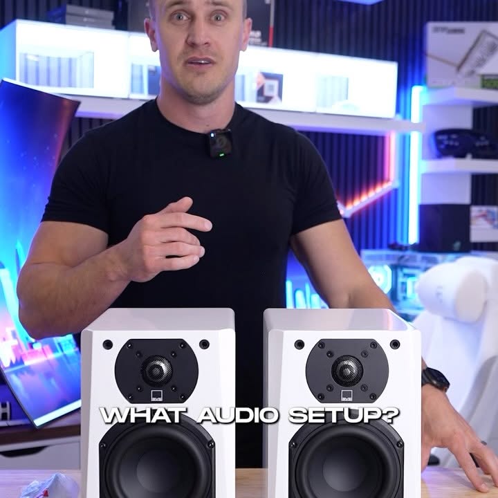 Instagram post by @samsonjc22 for SVS. Caption reads: [...] Sound just leveled up! Thank you to....