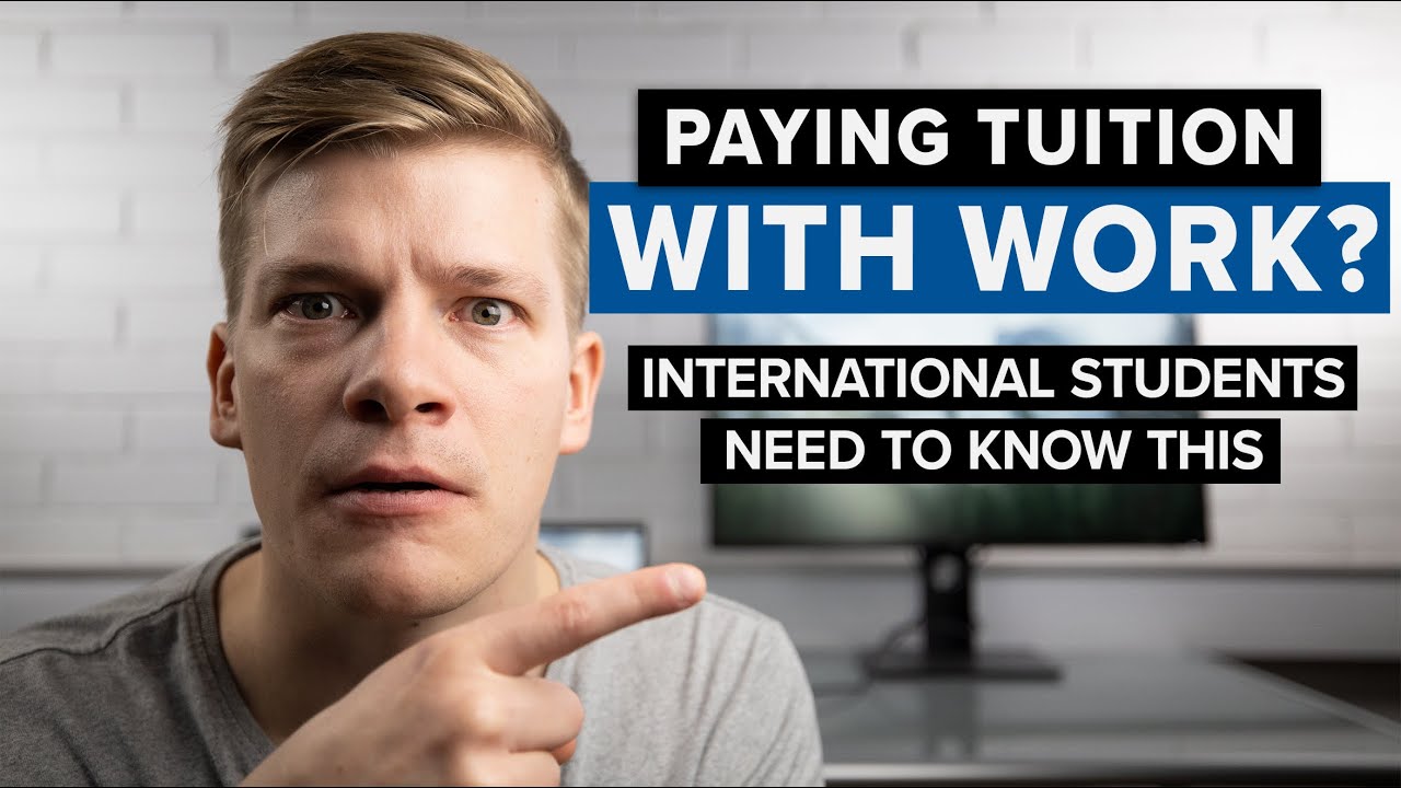 YouTube post by @RoadtoFinnish for Aarni. Caption reads: Can You Pay University Tuition Fees with PART-TIME....