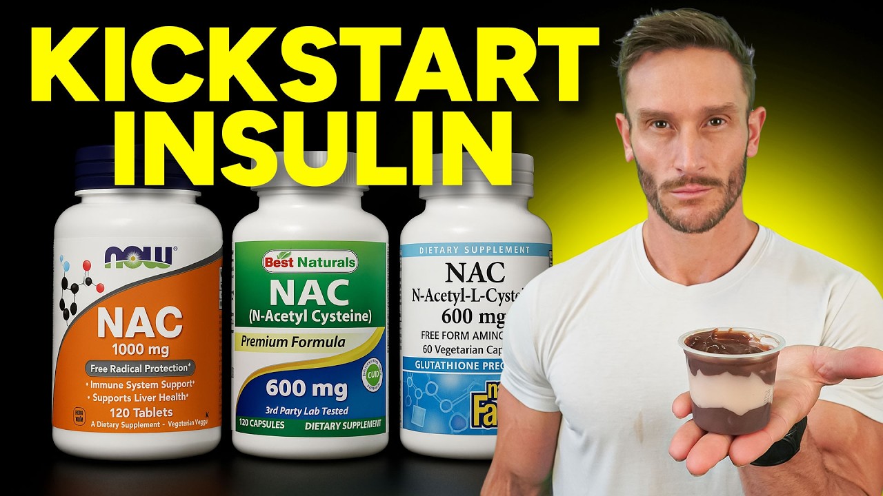 YouTube post by @ThomasDeLauerOfficial for NATURE. Caption reads: 600mg Per Day Resets the Pancreas and Insulin....