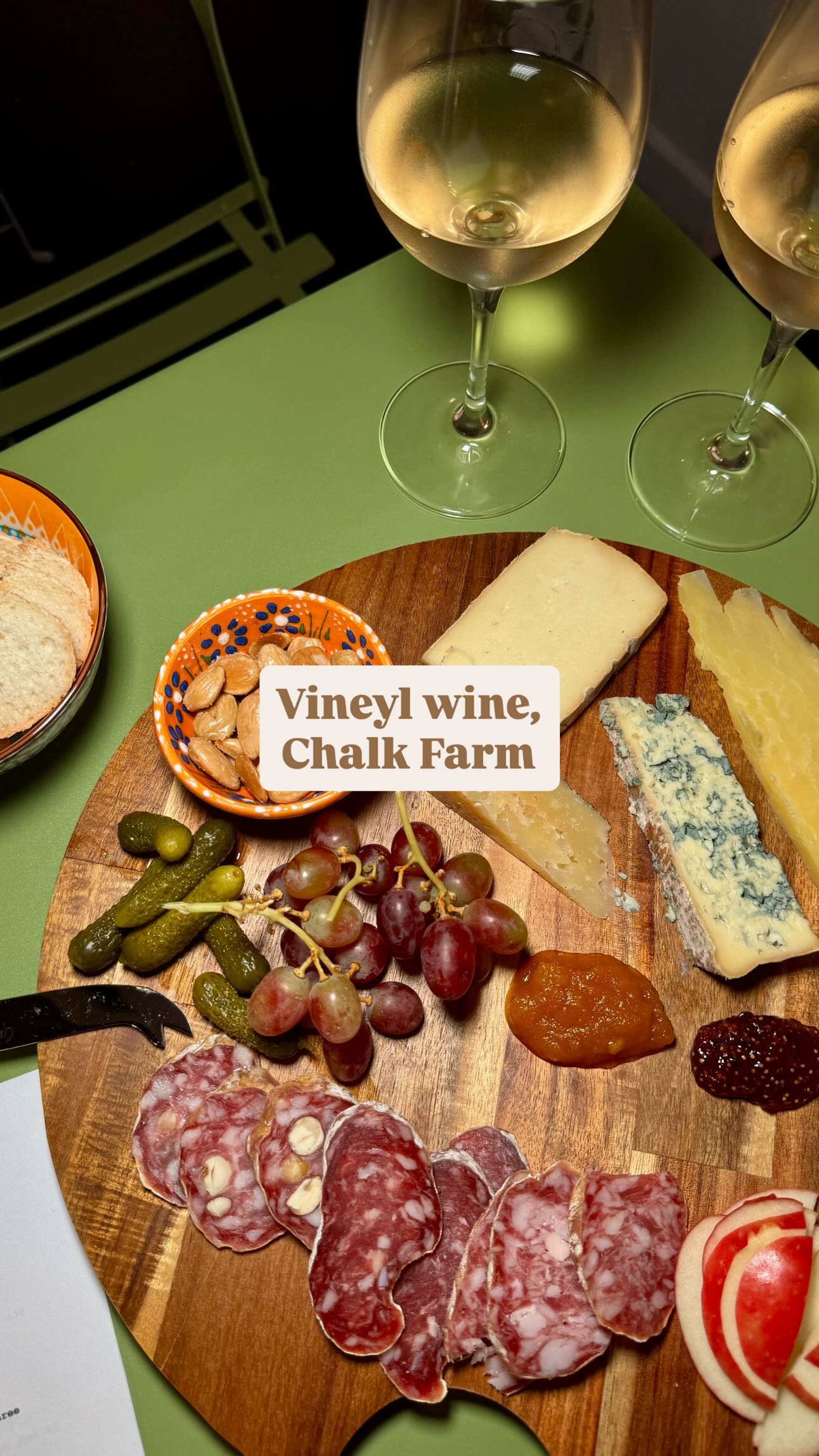 Instagram post by @jessie_foodies_london for London Unknown. Caption reads: [PR Invite] If you’re into wines, fine cheeses and....