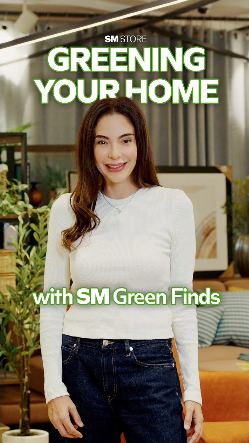 Instagram post by @amandagriffin_j for SM Store. Caption reads: Want to make your home more sustainable without....