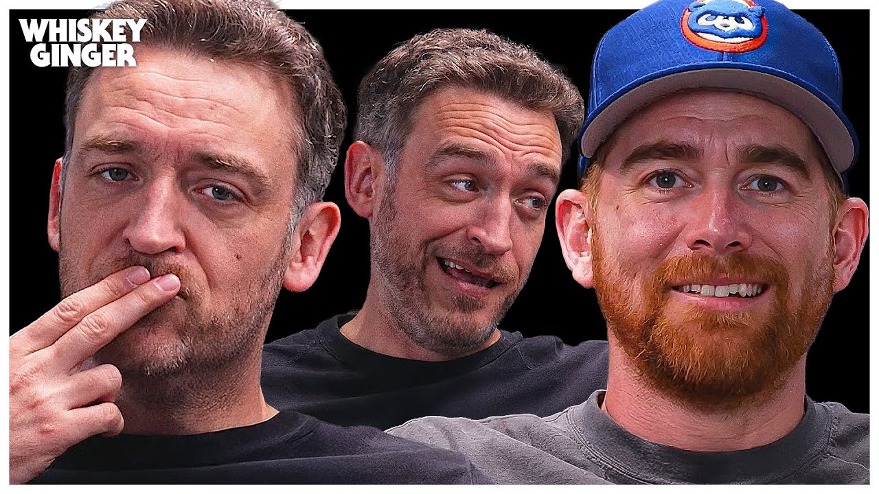 YouTube post by @AndrewSantinoWhiskeyGinger for Ridge Wallet. Caption reads: [...] YOUR ORDER WITH PROMO CODE: WHISKEY RIDGE....