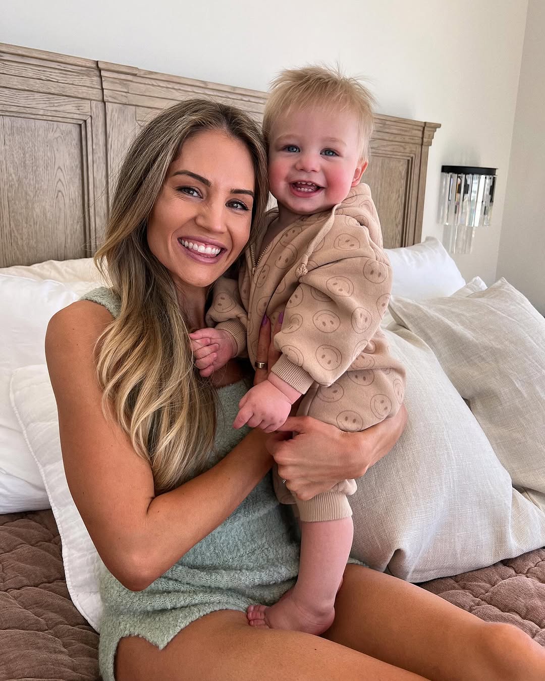 Instagram post by @taychayy for Natural Cycles. Caption reads: Only 2 more days until this sweet boy is 1!!

#ad....