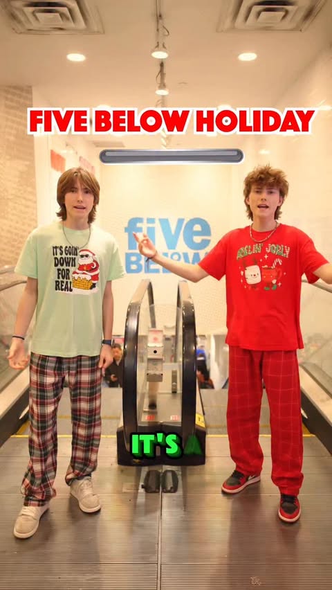 Instagram post by @aidansharpeofficial for Five Below. Caption reads: We listened to @anthonygargiula jingle for Five....