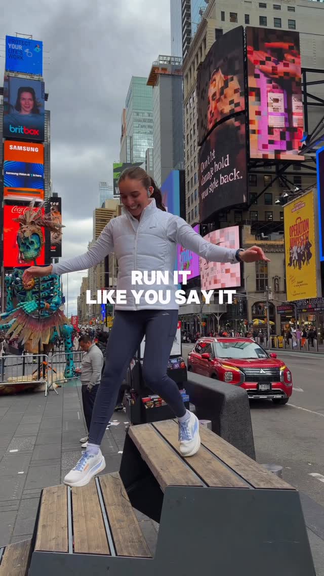 Instagram post by @ryleejade.fit for Shokz. Caption reads: I always say when I am in new places I want to run....