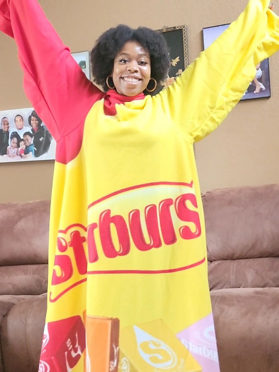 TikTok post by @laniloveaj for Snuggie. Caption reads: Mom-approved cozy = unlocked 🤍 @Snuggie is my....