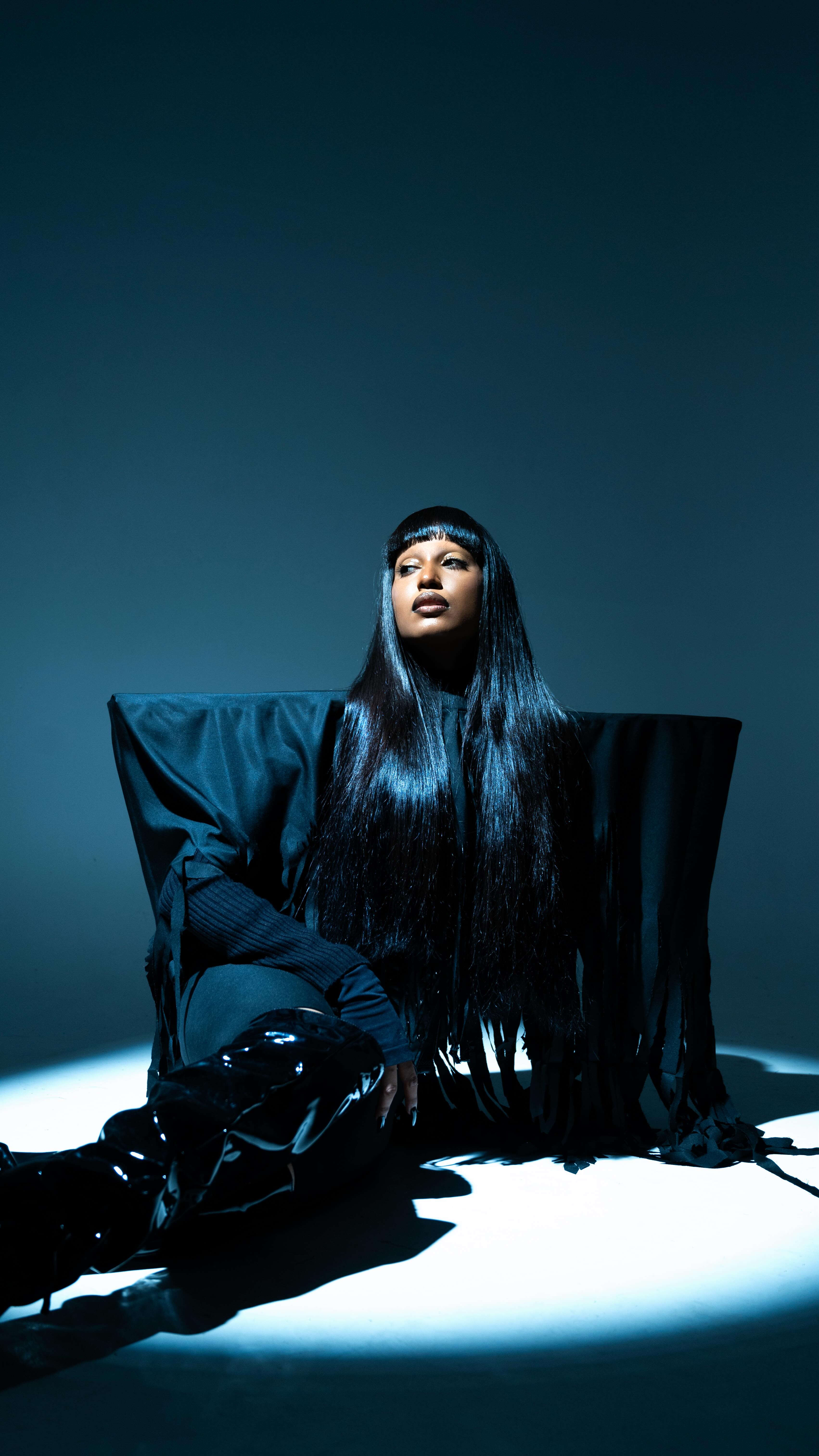 Instagram post by @srijitaghosh4u for Sebastian Professional. Caption reads: Engineered elegance. Powered by science. Styled....