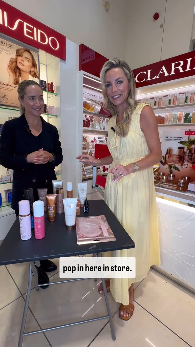 Instagram post by @stylebyjo.ie for BiaBelle Beauty. Caption reads: [...] @briarhillpharmacy ✨ Product list:....