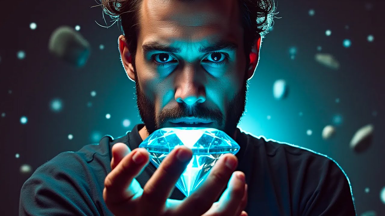 YouTube post by @Thoughty2 for Audible.de. Caption reads: Everyone Who Touches This Diamond Regrets It.