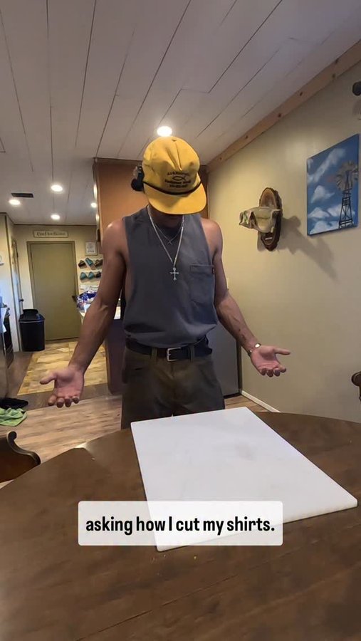 Instagram post by @shanelabedelle for Wrangler. Caption reads: Y’all go check out @wrangler Riggs Workwear attire....