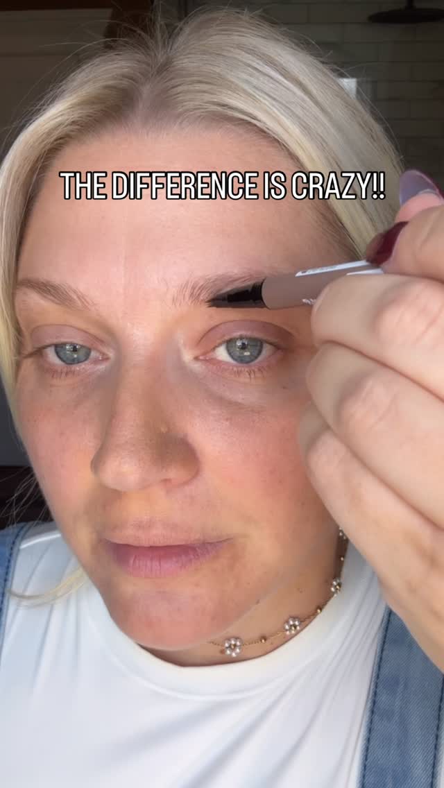 Instagram post by @xoxoj.e.n.n.a for iMethodBeauty. Caption reads: ✨ Brows in under 10 seconds? Yes, please. This....