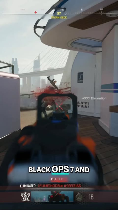 Instagram post by @nothingbutskillz for KontrolFreek. Caption reads: [...] in Call of Duty Black Ops 7 with....