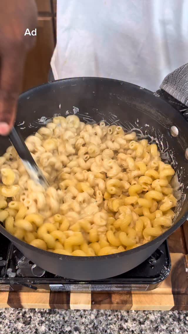 Instagram post by @onestopchop_ for Kinder's. Caption reads: Had to bring out the roux this time to get....